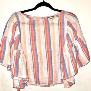 Striped American Eagle blouse
